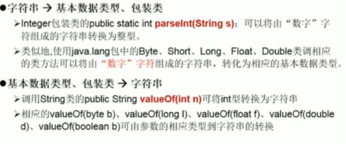 string与其他类型转换