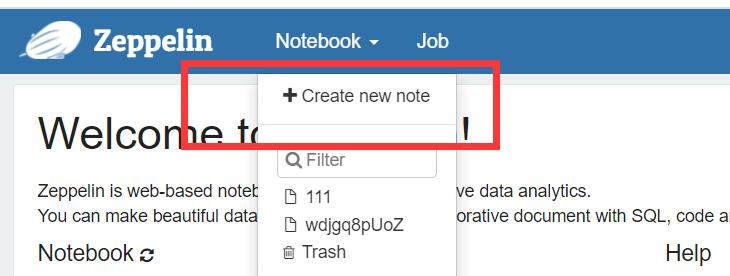 先点击这里创建一个note